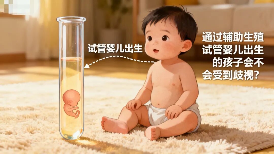 通过辅助生殖试管婴儿出生的孩子，会不会被歧视？